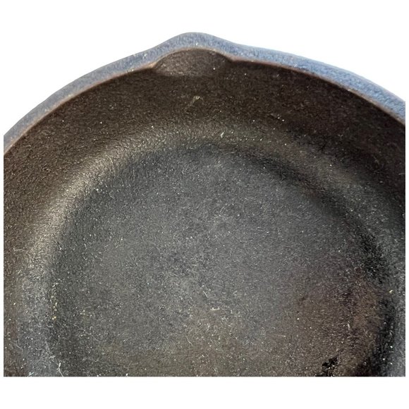 Vintage No 3 Cast Iron Skillet Stove Range With Smoke Ring 6 5/8 Inch BSR ? - Picture 3 of 11